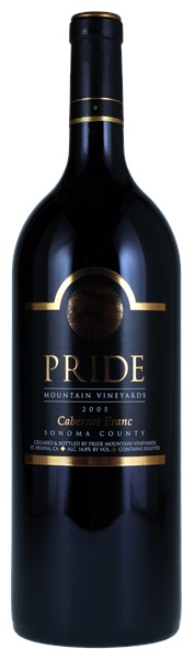 2005 Pride Mountain Cabernet Franc, 1.5ltr