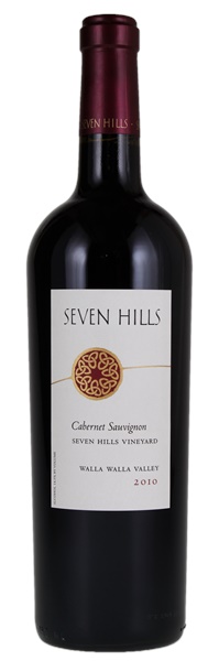 2010 Seven Hills Winery Seven Hills Vineyard Cabernet Sauvignon, 750ml