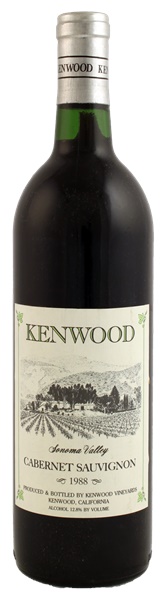 1988 Kenwood Cabernet Sauvignon, 750ml