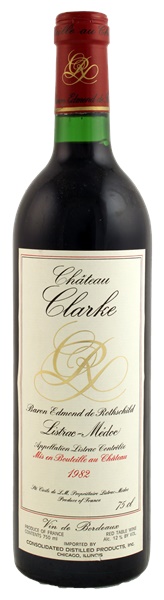 1982 Château Clarke, 750ml