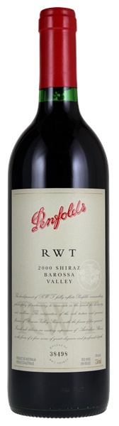 2000 Penfolds RWT (Red Wine Trials) Shiraz, 750ml