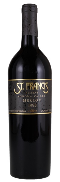 1995 St. Francis Reserve Merlot, 750ml