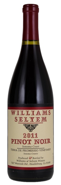 2011 Williams Selyem Terra de Promissio Vineyard Pinot Noir, 750ml
