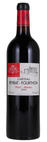 2005 Château Peyrat Fourthon, 750ml
