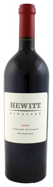 2000 Hewitt Vineyard Rutherford Cabernet Sauvignon, 750ml