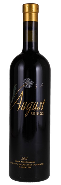 2001 August Briggs Monte Rosso Cabernet Sauvignon, 750ml