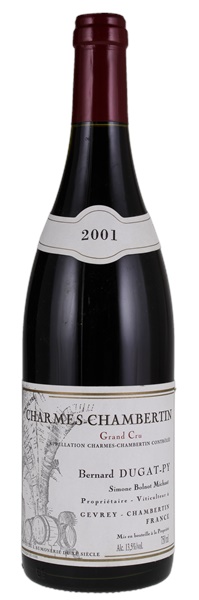 2001 Bernard Dugat-Py Charmes-Chambertin Pinot Noir Grand Cru
