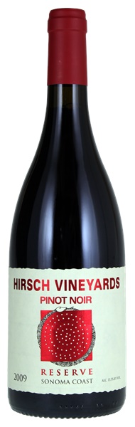 2009 Hirsch Vineyards Sonoma Coast Reserve Pinot Noir, 750ml