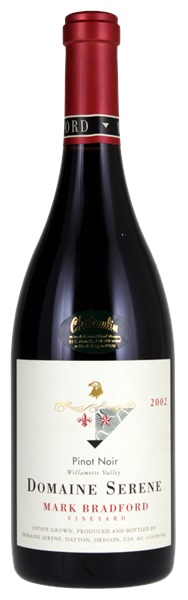 2002 Domaine Serene Mark Bradford Vineyard Pinot Noir, 750ml