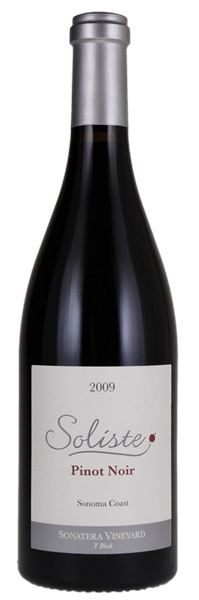 2009 Soliste T-Block Sonatera Vineyard Pinot Noir, 750ml