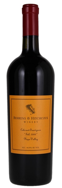 2000 Behrens & Hitchcock Ink Grade Cabernet Sauvignon, 750ml