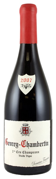 2007 Domaine Fourrier Gevrey-Chambertin Les Champeaux Vieilles Vignes, 750ml