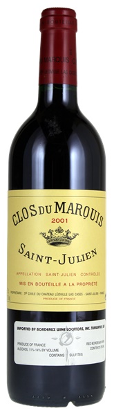 2001 Clos du Marquis, 750ml