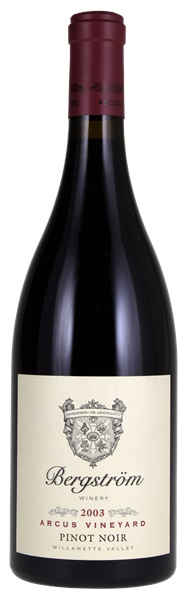 2003 Bergstrom Winery Arcus Vineyard Pinot Noir, 750ml