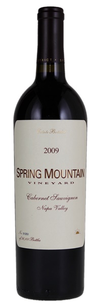 2009 Spring Mountain Cabernet Sauvignon, 750ml