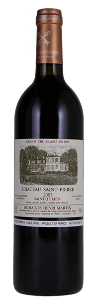 2003 Château Saint-Pierre, 750ml