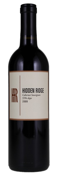 2009 Hidden Ridge 55% Slope Cabernet Sauvignon, 750ml