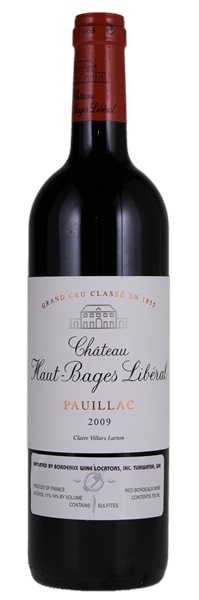 2009 Château Haut-Bages-Liberal, 750ml