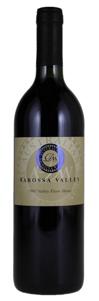 1997 Australian Domaine Wines Valley Floor Shiraz, 750ml