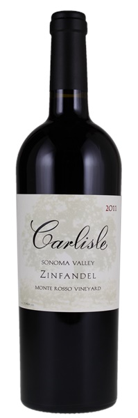 2011 Carlisle Monte Rosso Vineyard Zinfandel, 750ml