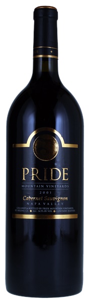 2001 Pride Mountain Cabernet Sauvignon, 1.5ltr