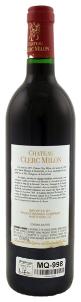 1994 Château Clerc-Milon, 750ml