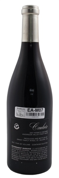 2007 Couloir Wines Roma's Vineyard Pinot Noir, 750ml