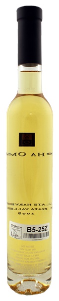 2008 Alpha Omega Late Harvest, 375ml