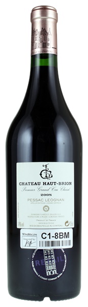 2008 Château Haut-Brion, 750ml