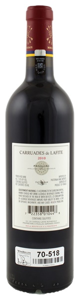 2010 Carruades de Lafite, 750ml