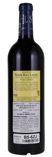 2009 Château Smith-Haut-Lafitte, 750ml