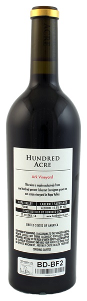 2010 Hundred Acre The Ark Vineyard Cabernet Sauvignon, 750ml
