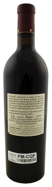 2001 Jones Family Cabernet Sauvignon, 750ml