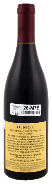 2009 DuMOL Russian River Valley Pinot Noir, 750ml