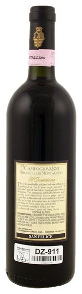 1997 Campogiovanni Brunello di Montalcino Il Quercione Riserva, 750ml