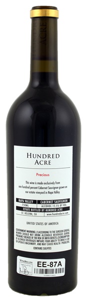2008 Hundred Acre Precious Cabernet Sauvignon, 750ml