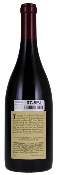 2010 Rochioli West Block Pinot Noir, 750ml