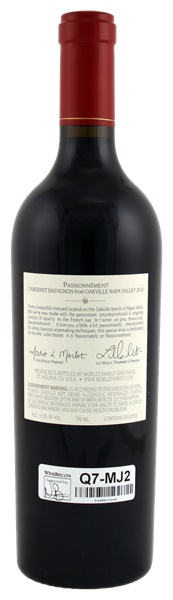 2010 Morlet Family Vineyards Passionnement Cabernet Sauvignon, 750ml