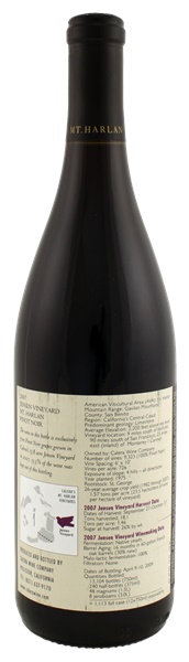 2007 Calera Jensen Vineyard Pinot Noir, 750ml