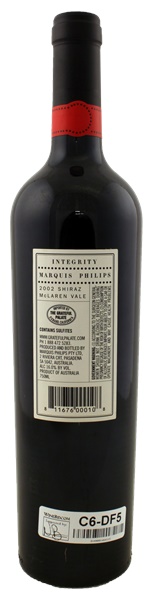 2002 Marquis Philips Integrity Shiraz, 750ml