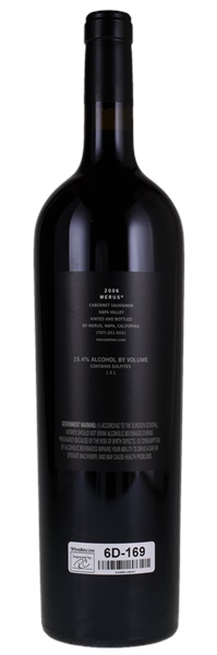 2006 Merus Cabernet Sauvignon, 1.5ltr