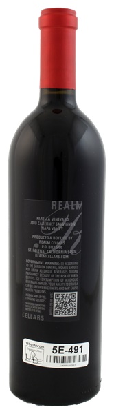 2010 Realm Farella Vineyard Red Wine, 750ml