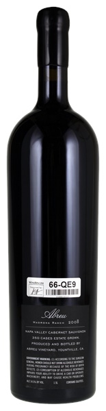 2008 Abreu Madrona Ranch, 1.5ltr