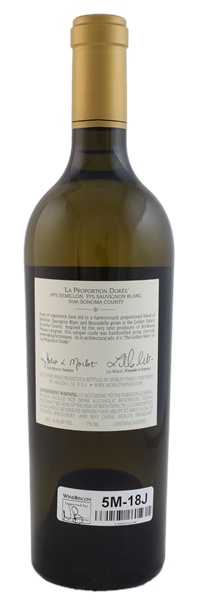 2011 Morlet Family Vineyards La Proportion Doree, 750ml