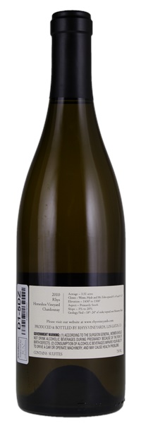 2010 Rhys Horseshoe Vineyard Chardonnay, 750ml