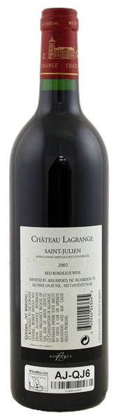 2002 Château LaGrange, 750ml