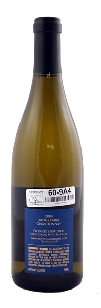 Kongsgaard Chardonnay 2008 Kongsgaard Chardonnay 2008 2009