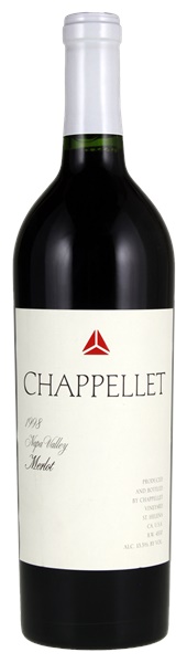 1998 Chappellet Vineyards Merlot, 750ml