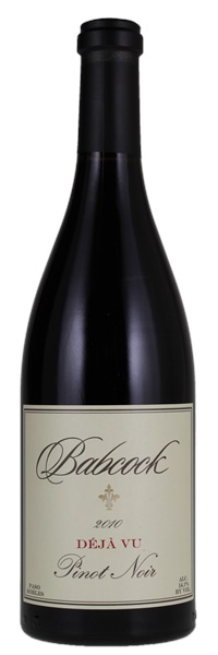 2010 Babcock Vineyards Deja Vu Estate Pinot Noir, 750ml