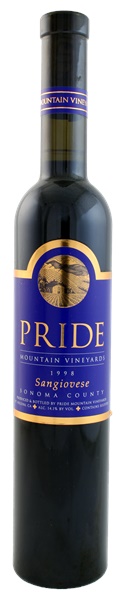 1998 Pride Mountain Sangiovese, 500ml